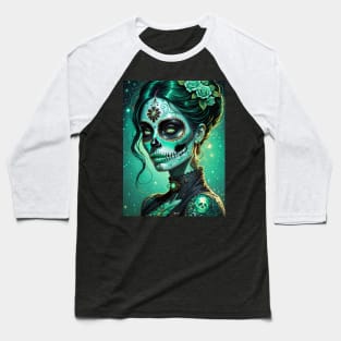 Gothic Green Baseball T-Shirt